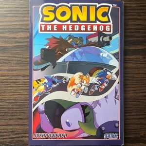 Sonic the Hedgehog book brand new